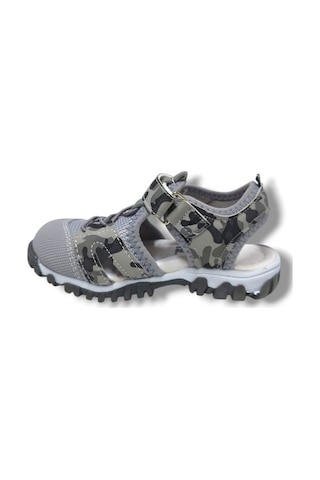 Arzen Bebe 321-25 Anatomik Cırtlı Erkek Çocuk Sandalet 26-30 Gri