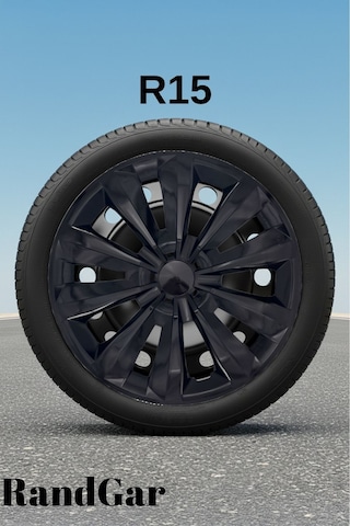 Skoda Roomster 15 İnç Jant Kapağı 4 Adet Siyah S109 Rand