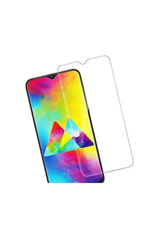 Samsung Uyumlu Galaxy M20 Kırılmaz Ekran Koruyucu Temperli Cam