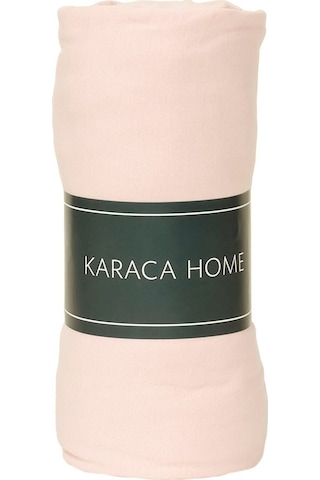 Karaca Home Açık Pembe Penye Çift Kişilik Fitted Çarşaf