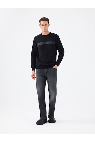 Loft Erkek Sweatshirt Siyah