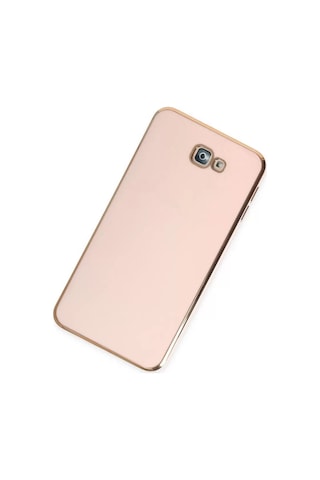 Newface Samsung Galaxy Uyumlu J7 Prime Kılıf Volet Silikon - Pembe