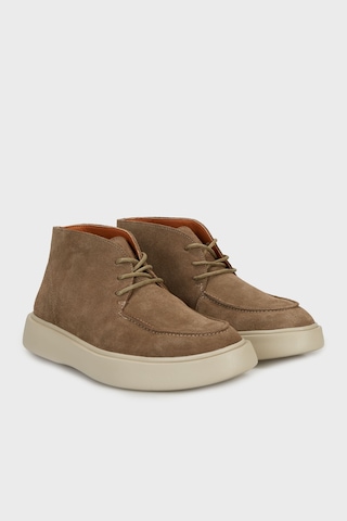 Derek Hakiki Deri Bağcıklı Casual Ayakkabı Erkek Ayakkabı 112230247 Deve Tüyü