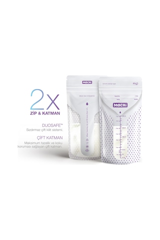 Mochi Anne Sütü Süt Saklama Poşeti 50 Adet 93c590050ss1