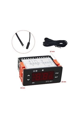 Elitech Dijital Termostat Tek Problu