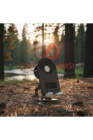Çadır Dünyası Magic Sound - 360 Dönebilen Sensörlü Hoparlör & Masaüstü Telefon Standı - Bluetooth Gerektirmeyen İndüksiyon Ses Teknolojisi Çok Renkli