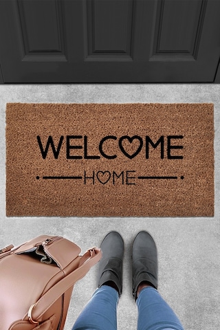 Evaşk Kapı Önü Paspası Vinil Tabanlı Kıl Ko ko Paspas Model:cc472-33