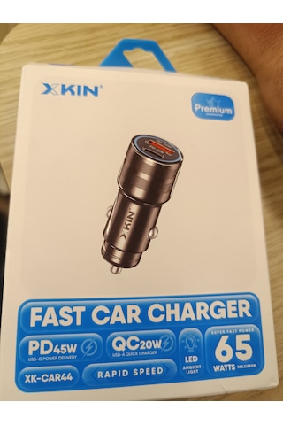 Xkın Xk-car44 Model 65w Hızlı Araç Şarj Xkın Xk-car44 Model 65w Hızlı Araç Şarj