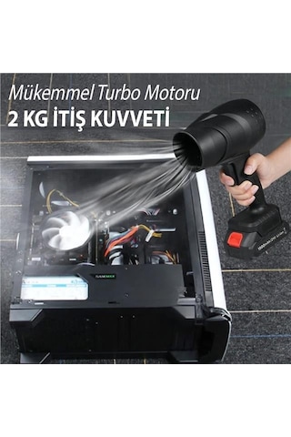 Pm-26235 48v 4000mah Mini Jet Turbo Hava Üfleyici Fan
