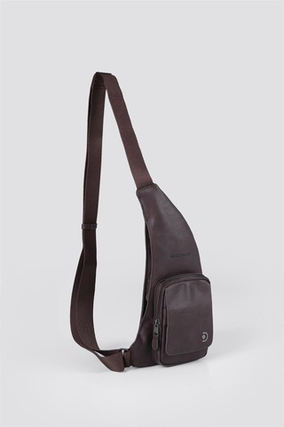 Dıscovery D03355 Çapraz Çanta Koyu Kahve Koyu Kahverengi