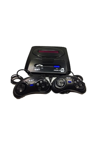 Sega Mega Drive 2 16 Bit 368 Oyunlu Çift Kollu Retro Oyun Konsolu
