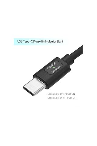 Gajeena Nikon Kameraya Uyumlu Usb Type-c Girişli 8.4v 2a Sahte Batarya Qc/pd Desteği, 1 Metre Kablolu