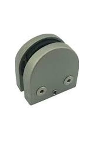 Osena Ayarlı Cam Raf Tutucu Parlak Krom Büyük Boy 6mm 8mm Camlar İçin