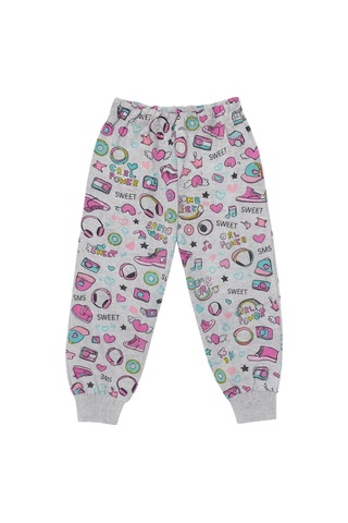 Beka Kids Kız Çocuk Desenli Pijama Takımı %100 Pamuklu Ve Esnek Pijama Takımı Pembe
