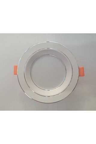 Atlantis 7w Smd Led Beyaz Işık Beyaz Kasa Krom Detaylı Led Spot