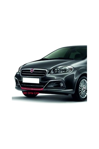 Fiat Linea Ön Tampon Alt Orta Krom Çıta (Yeni Model) 735547969