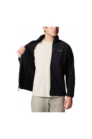 Columbia Sage Peak Tam Fermuarlı Erkek Polar Üst Siyah Am1446-010 Siyah