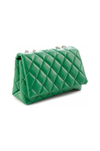 Yeşil Kadın Postacı Çanta C06554220109 Yeşil