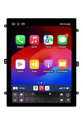 A133 Tesla Ekran Android Multimeyda Teyp Carplayli Fanlı Kamera Hediyeli 4/64gb 9.7''