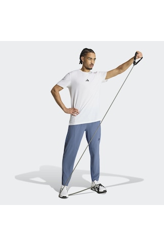 Adidas D4t Workout Erkek Mavi Eşofman Altı Ks6397