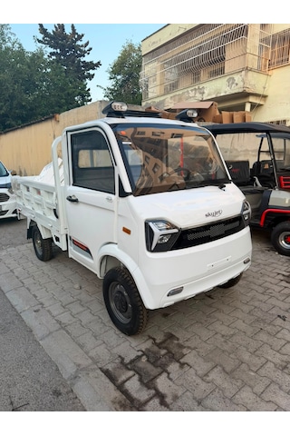 Skyjet Super Kamyonet Super Truck 4 Tekerli Elektrikli Taşıma Aracı Beyaz