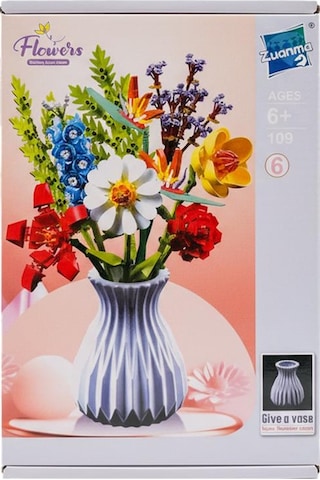 Pasifik Toys Çiçek Buketi Yapım Seti 756 Parça No:1 109