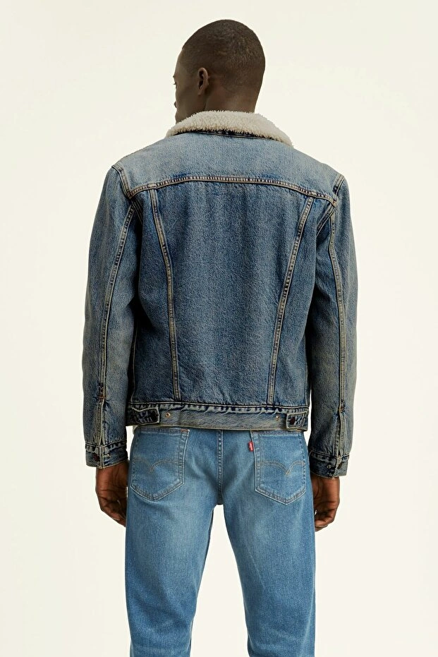 Levi's Erkek Kot Ceket 16365-0044 MAVİ Mavi