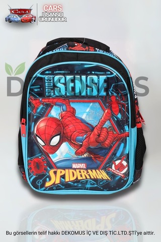 Lisanslı Spıderman Okul,beslenme Ve Kalem Çantası İle 2 Katlı Beslenme Kabı/lunch Box Seti Diğer