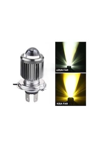 Toyota Corolla AE101 1991-1998 Uyumlu Mercekli Şimşek Etkili Led Xenon Far Ampulü Sarı 53899566