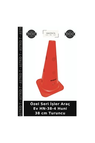 Özel Seri İşler Araç Ev Hn-38-4 Huni 38 Cm Turuncu