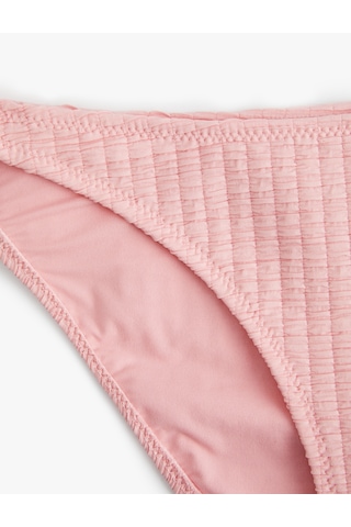 Koton Dokulu Bikini Altı Pembe 5sak00171mm Gül Renği