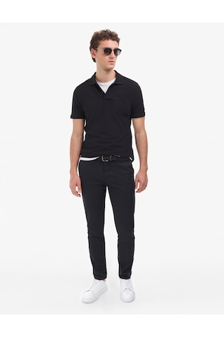 Pierre Cardin Erkek Siyah Tişört Basic 50325290-vr046