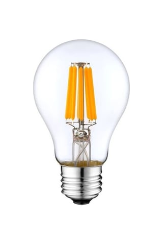 Şeffaf Cam A60 Rustik Led Filament Ampul 4w E27 Gün Işığı Vintage
