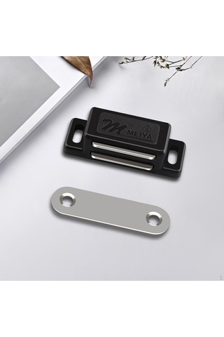 Siyah 5 Adet Dolap Kapıları Banyo Dolapları Yakalar Taşınabilir Yakın Mandallar Donanım Beyaz