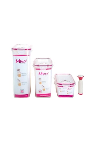 Vaku Mlu Saklama Kabı 3 Parça Pompa-Mvb-St-192