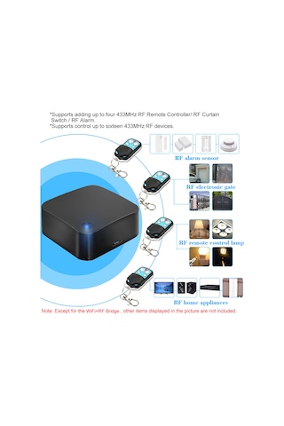 Wifi + Rf Köprüsü 433mhz Akıllı Ev Otomasyon Modülü S5883