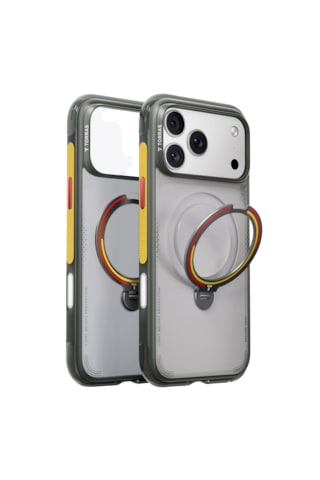 Torras Apple iPhone 17 Pro / 18 Pro Uyumlu Ostand Q3 Air World Cup Serisi Magsafe Kılıf Gri