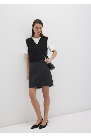 Mavi - Valerie Casual Gri Jean Etek 1319890550 Antrasit