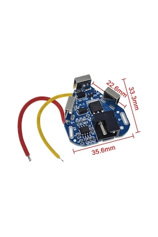 3s 6a Bms 12.6v 18650 Li-ıon Pil Şarj Koruma Modül