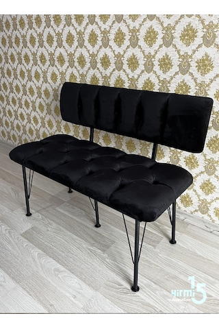 Yirmi15 Metal Ayaklı Metal Alt Kasalı New 2023 Sırtlı Bench Bank