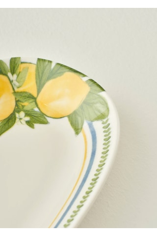 Bella Maison Lemoncello Porselen Sunum Tabağı 24 Cm Renkli