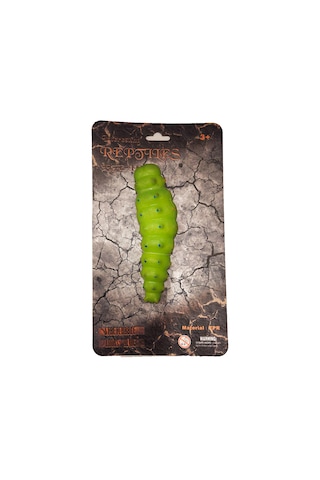 Calimera Toys Hayvan Figürleri Oyuncak Yeşil Dev Tırtıl Yumuşak Tırtıl