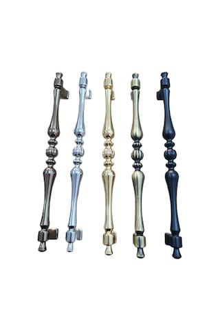 Vezir Kulp 160 Mm Siyah Renk 5 Adet Şık Ve Modern Mobilya Kulbu Siyah