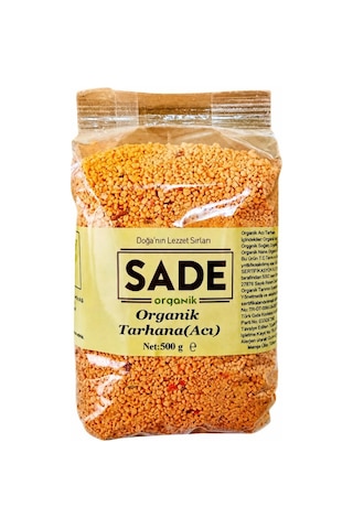 Sade Organik Acı Tarhana 500 Gr