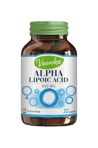 Voonka Alpha Lıpoic Acid 600 Mg 32   Kapsül