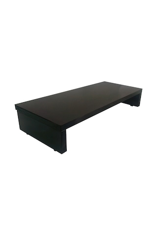 Lüks Parlak Siyah Mdf 15 Cm  Ekran Yükseltici Stand 5222