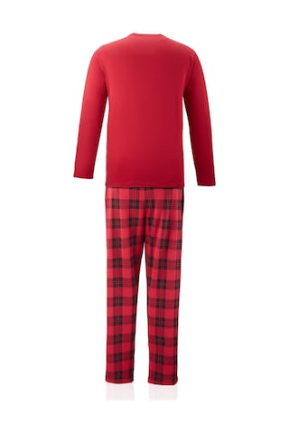 Gsstore Galatasaray Erkek Yeni Yıl Pijama Takım E242256 Kırmızı