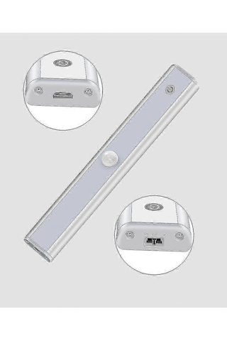 Gece Lambası Çift Renkli Şarj Edilebilir İnsan Vücudu İndüksi Çok Renkli