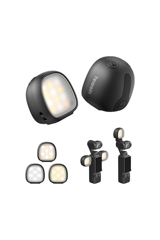 Telesin Osmo Pocket 4 İçin Dolgu Işığı 2'li Set