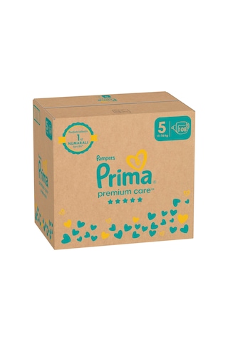 Prima Bebek Bezi Premium Care 5 Beden Aylık Fırsat Paketi 108 Adet